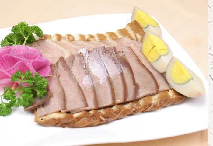 卤水小盘成菜图