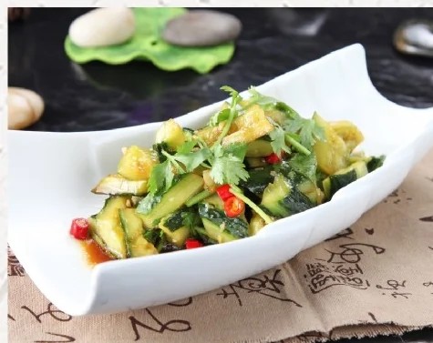 黄瓜凉菜成菜图